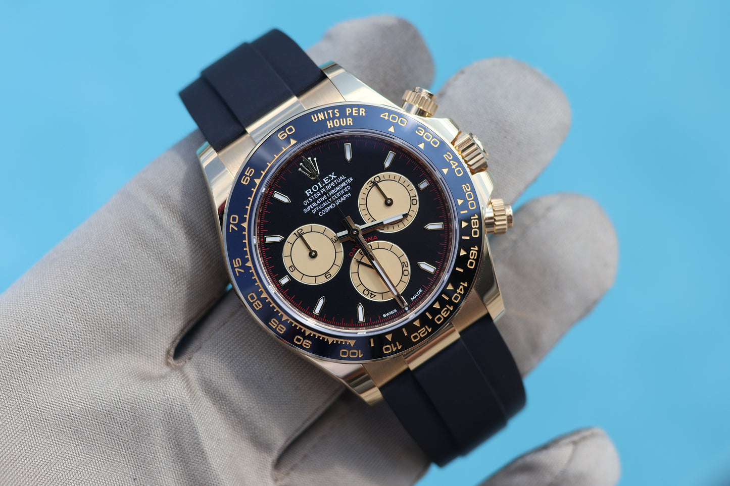 Rolex Daytona Oysterflex "Paul Newman" Yellow Gold 126518LN