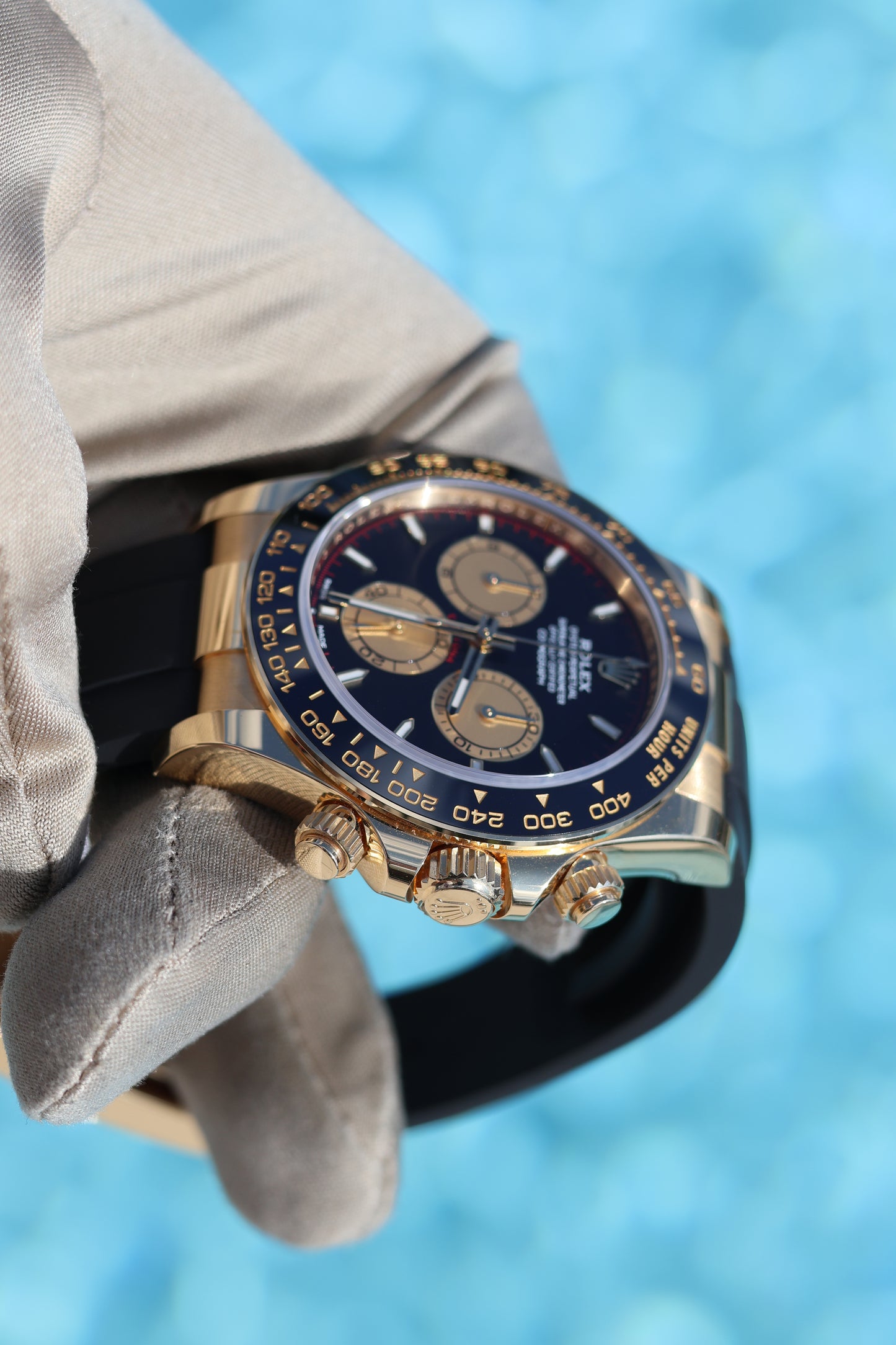Rolex Daytona Oysterflex "Paul Newman" Yellow Gold 126518LN