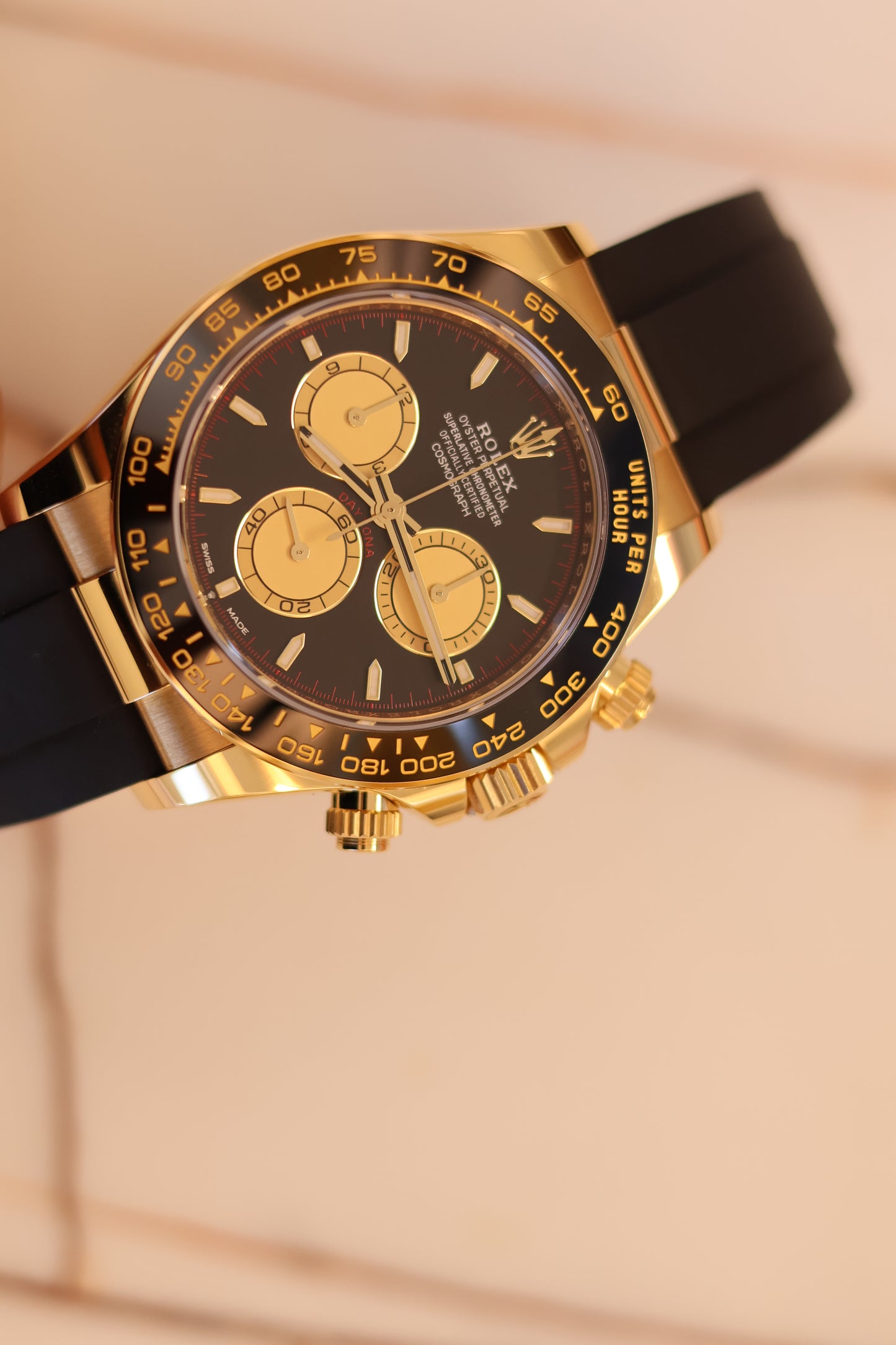 Rolex Daytona Oysterflex "Paul Newman" Yellow Gold 126518LN