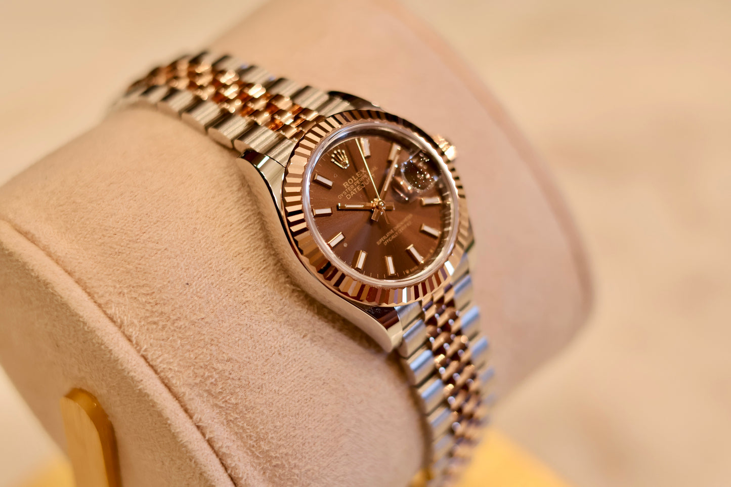 Rolex Ladies Datejust 28 Two Tone rose gold 278171- Unworn