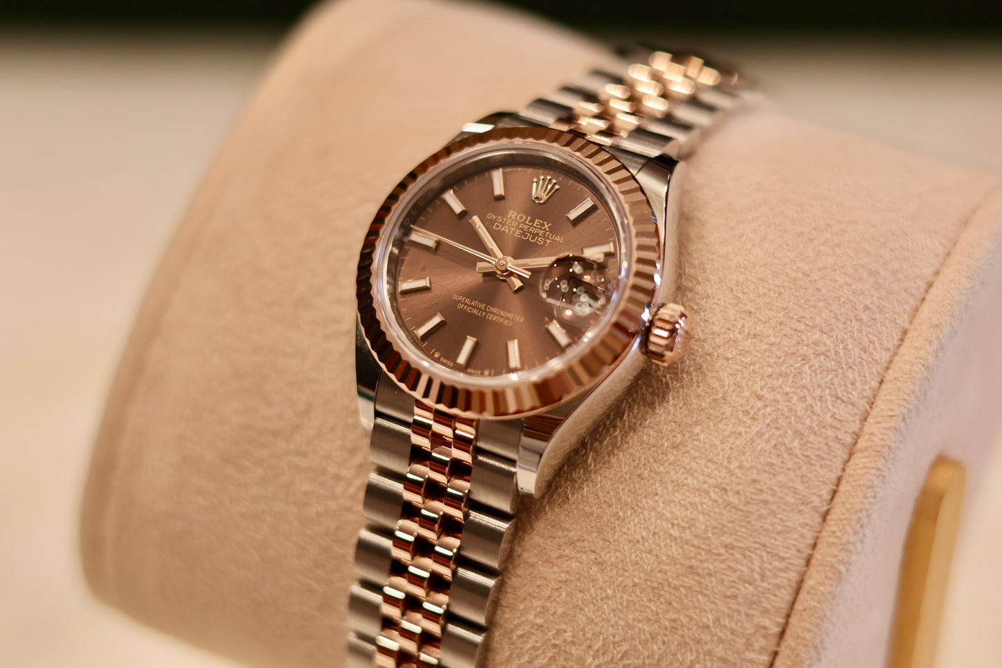 Rolex Ladies Datejust 28 Two Tone rose gold 278171- Unworn