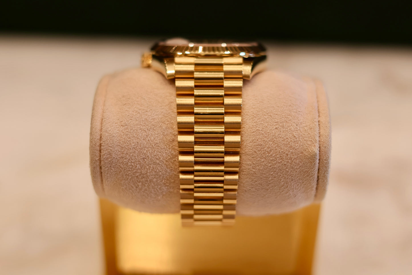 Rolex Day-Date 40 Yellow Gold White Dial 228238 Presidential