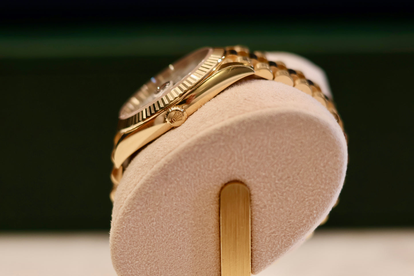 Rolex Day-Date 40 Yellow Gold White Dial 228238 Presidential