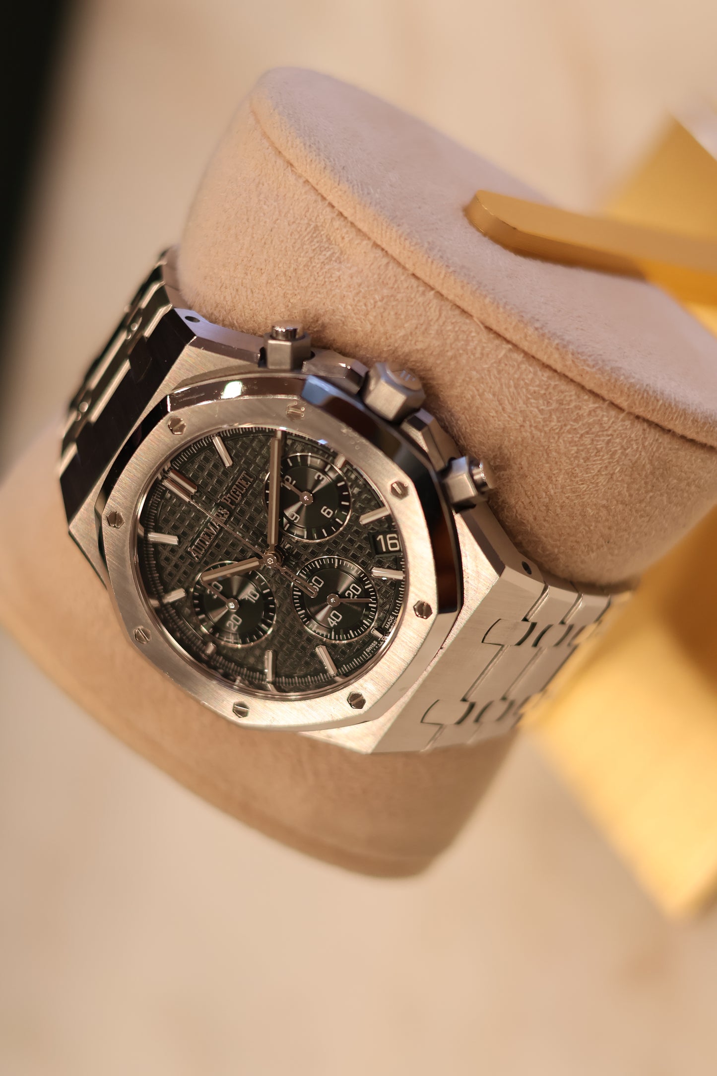 Audemars Piguet Royal Oak Chronograph Green Dial 50th Anniversary
