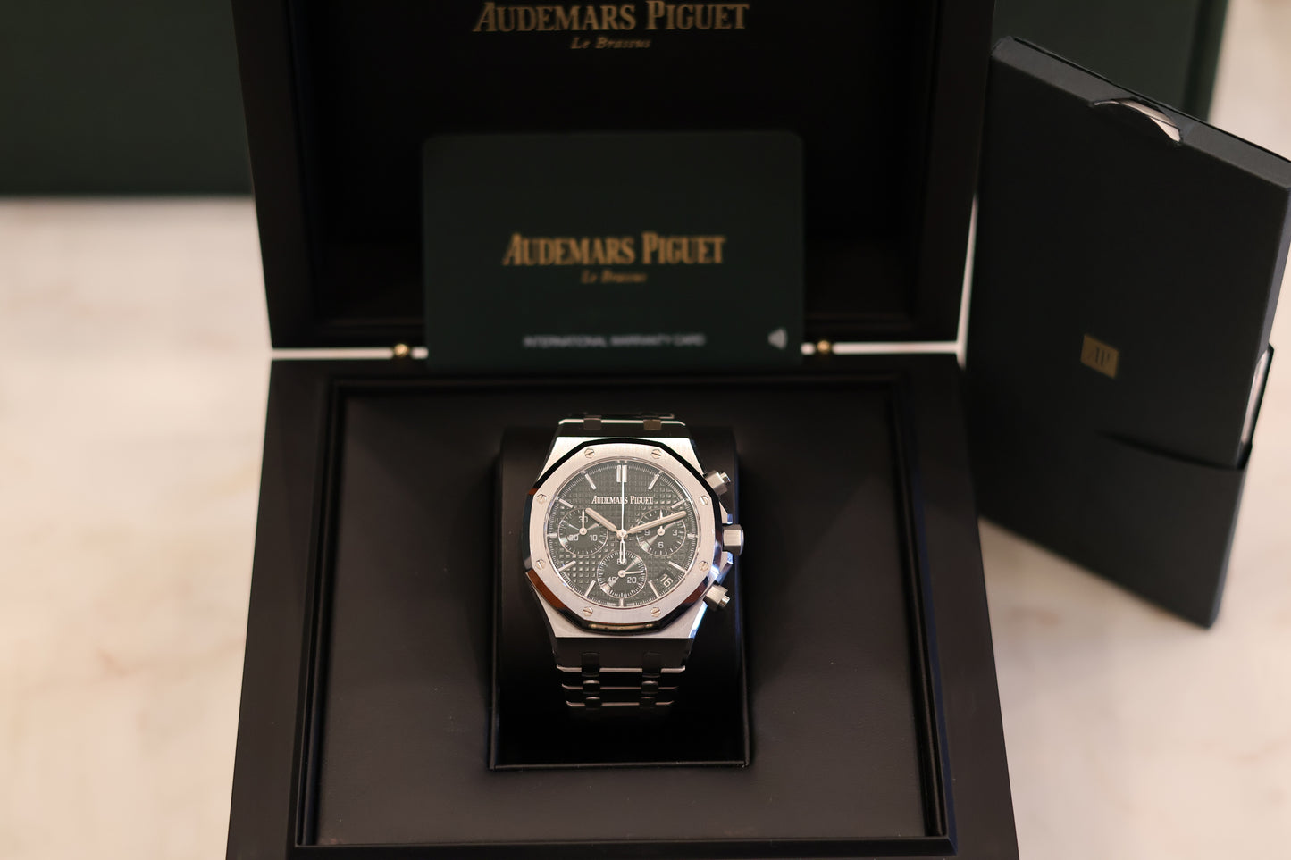 Audemars Piguet Royal Oak Chronograph Green Dial 50th Anniversary