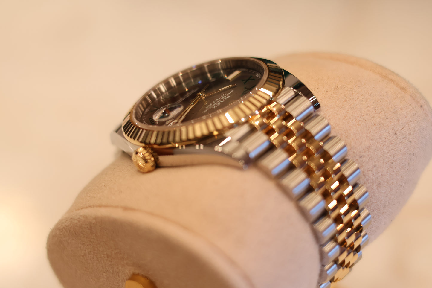 Rolex Datejust 41 Wimbeldon Two Tone Yellow Gold 126333
