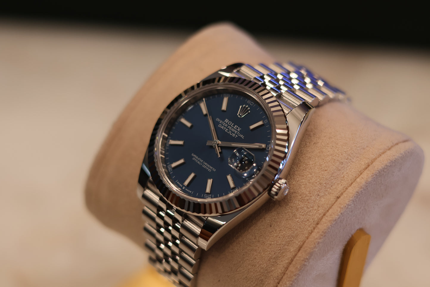 Rolex Datejust 41 Blue Index Dial 126334 Jubilee - Unworn