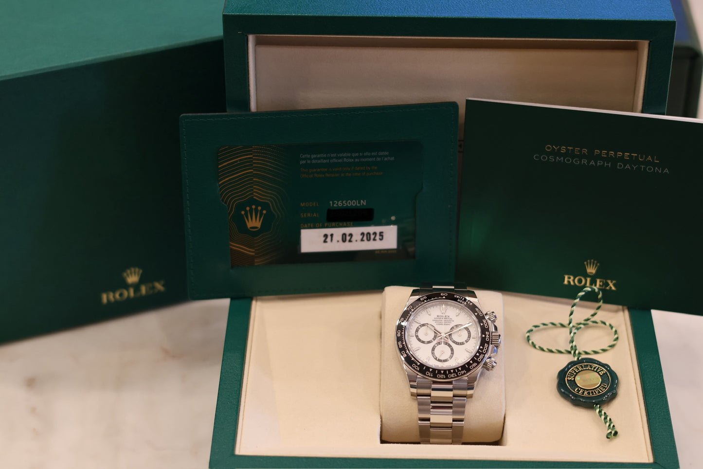 Rolex Daytona Panda 126500LN 2025