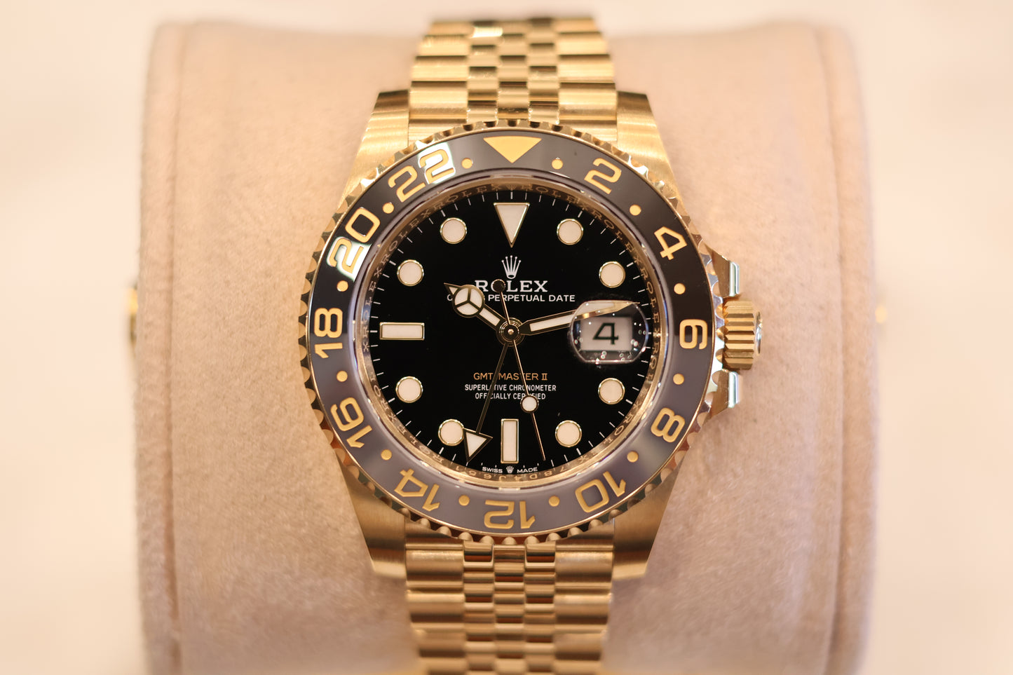 Rolex GMT Master II Yellow Gold Jubilee 126718GRNR