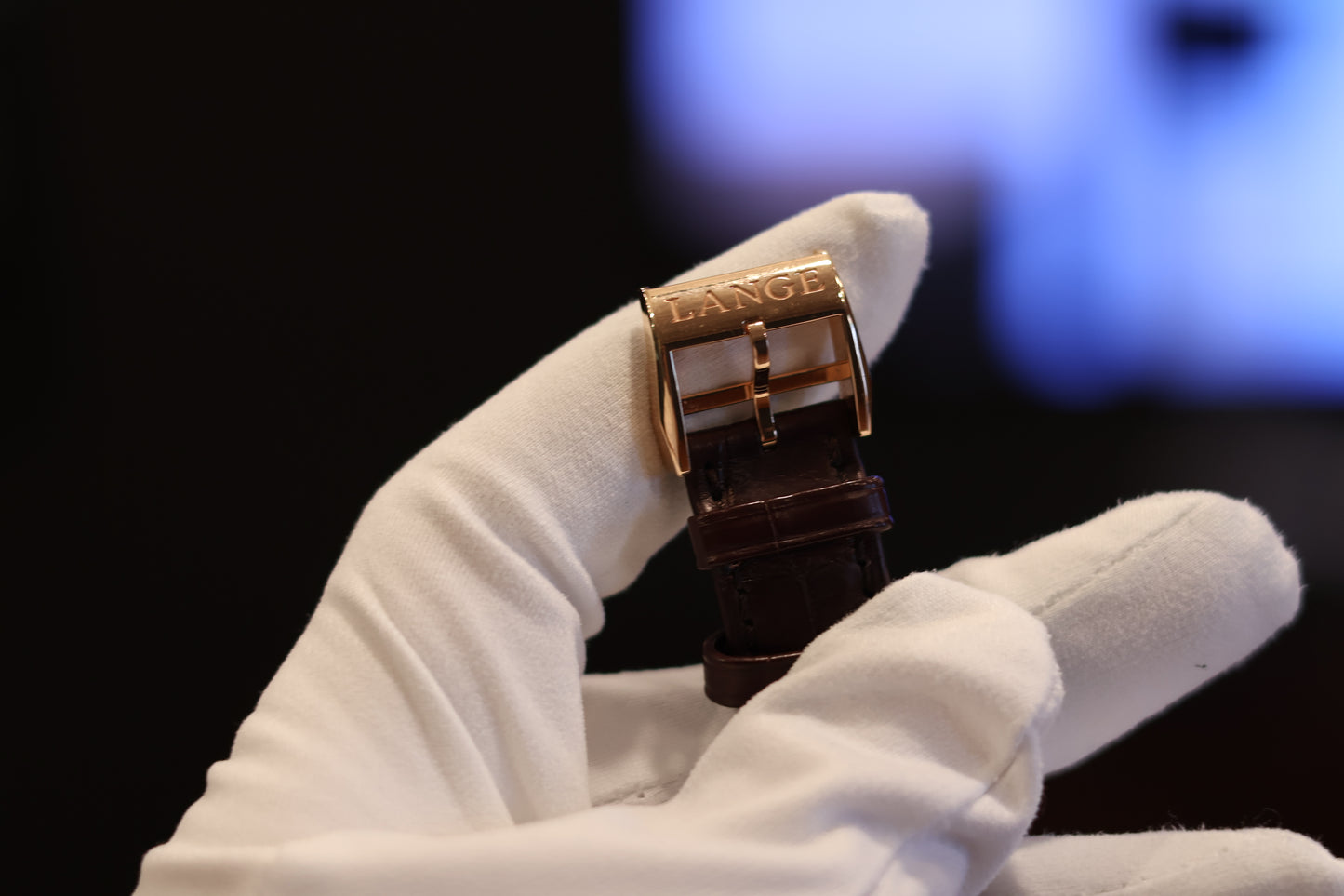 A. Lange & Sohne Annual Calendar 238.032 18k Pink gold