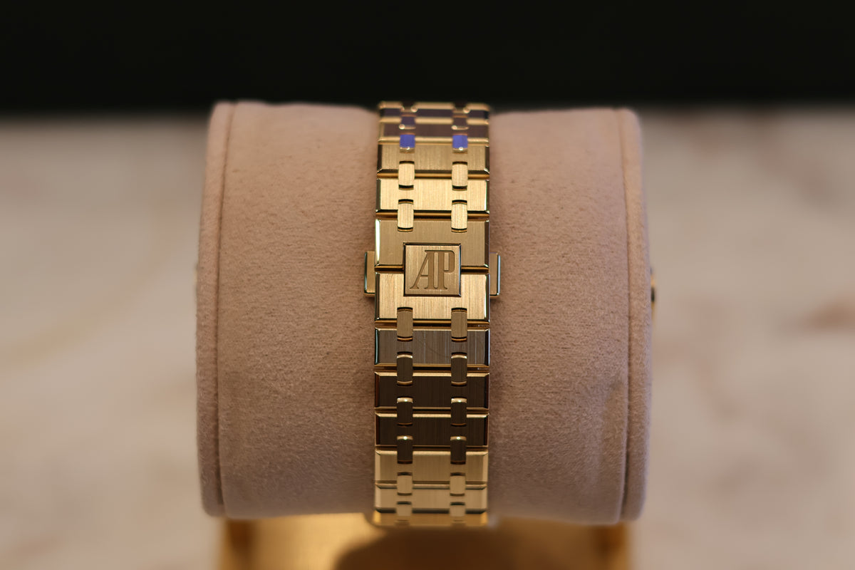 Audemars Piguet Royal Oak Open worked Double balance Yellow Gold - Unworn 15407BA