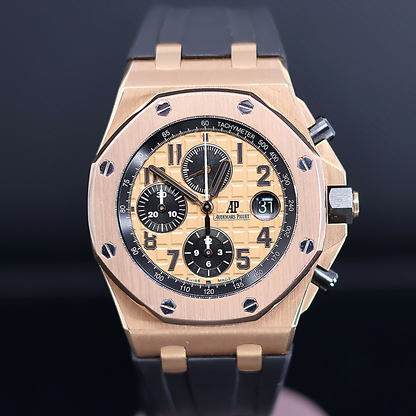 Audemars Piguet Royal Oak Offshore Rose Gold Chronograph 26470OR “Half Brick”