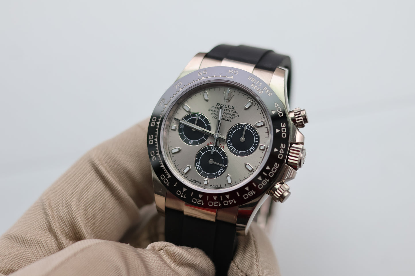 Rolex Daytona Oysterflex White Gold "Ghost" 116519LN