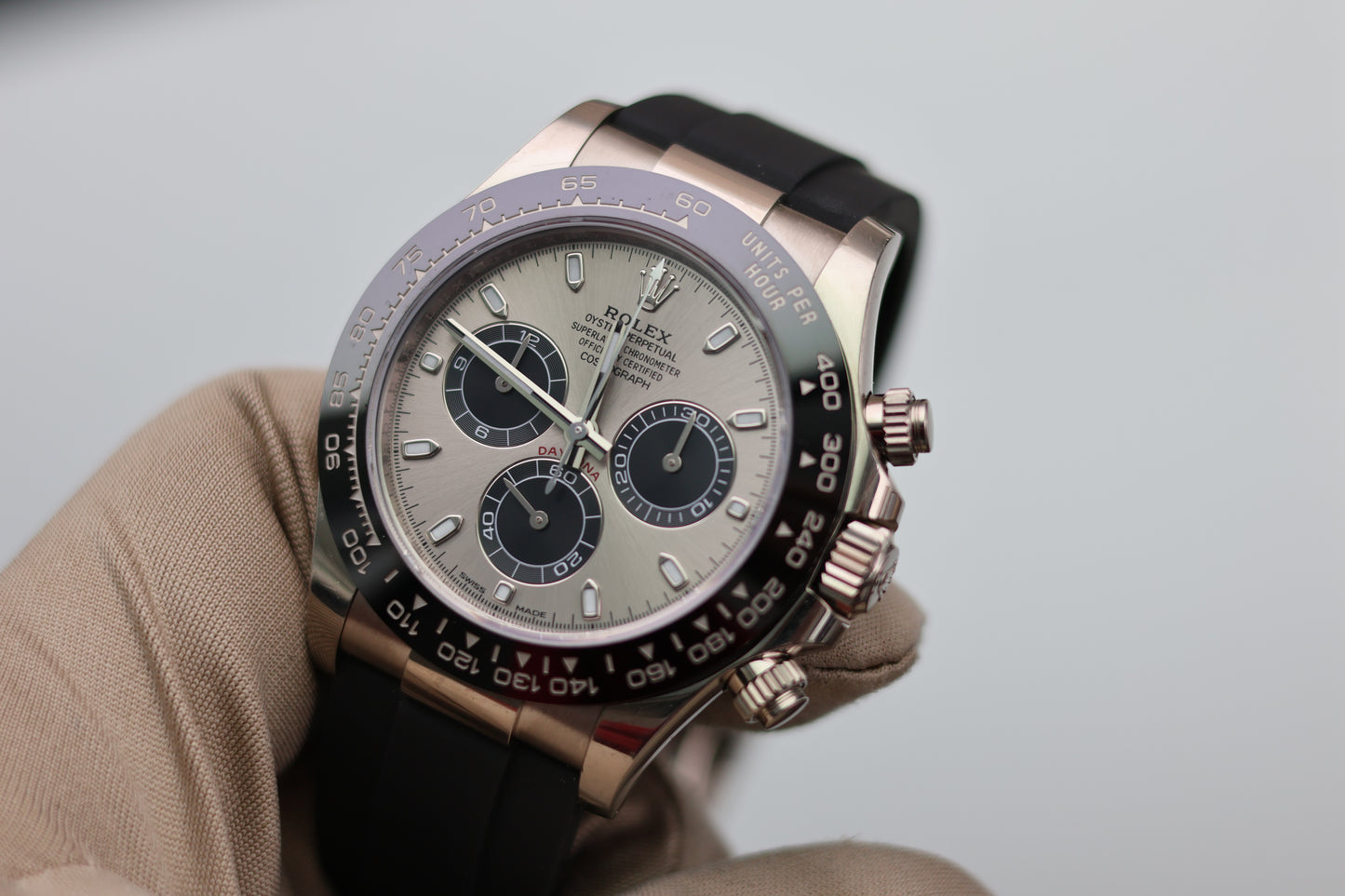 Rolex Daytona Oysterflex White Gold "Ghost" 116519LN