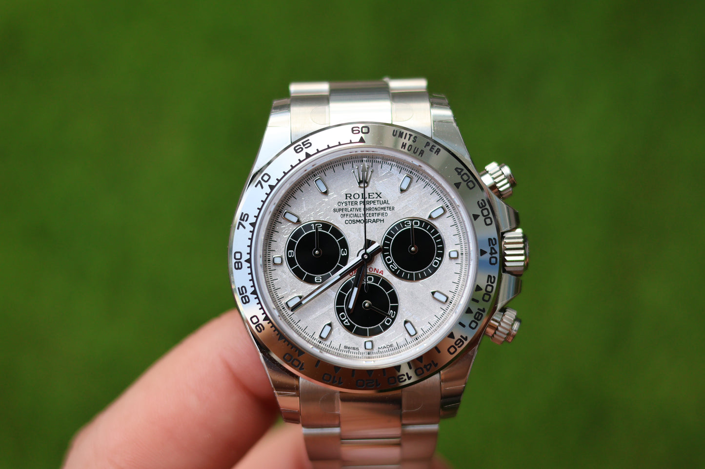 Rolex Daytona White Gold Meteorite Dial 116509