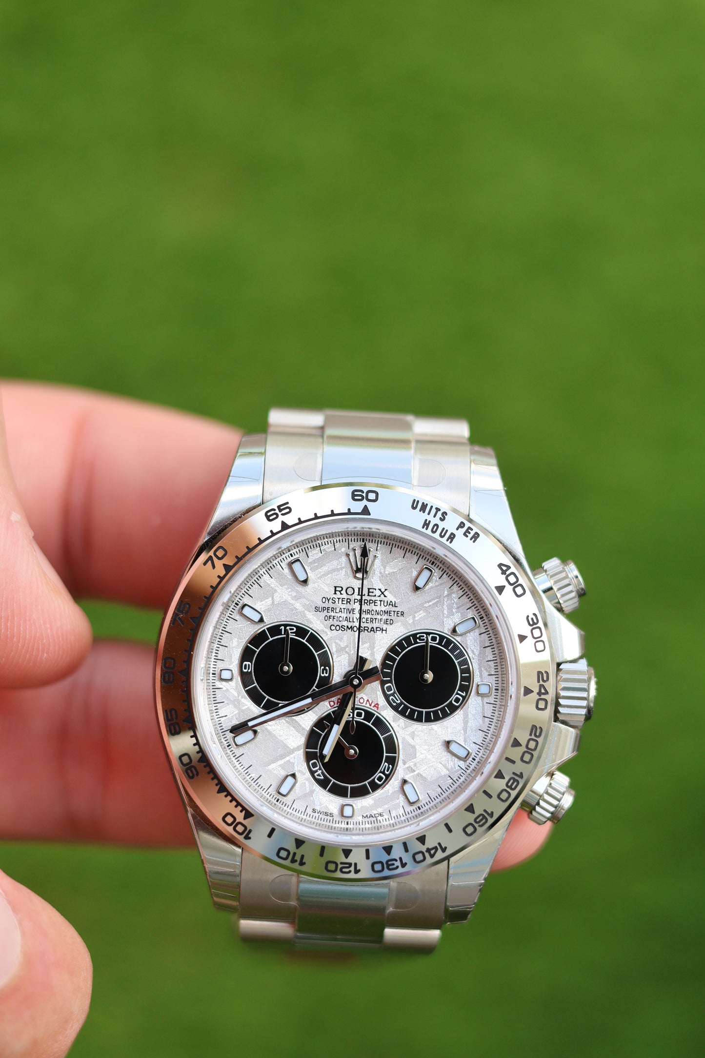 Rolex Daytona White Gold Meteorite Dial 116509