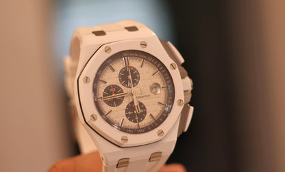 Audemars Piguet Royal Oak Offshore White Ceramic 26402CB Rare