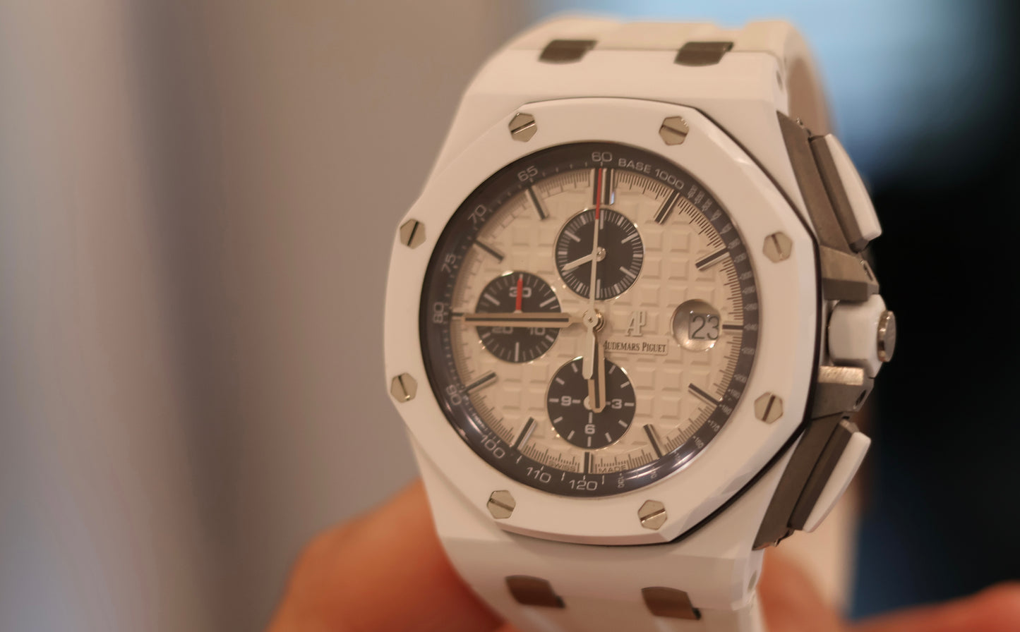 Audemars Piguet Royal Oak Offshore White Ceramic 26402CB Rare