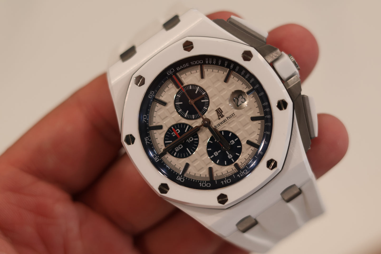 Audemars Piguet Royal Oak Offshore White Ceramic 26402CB Rare