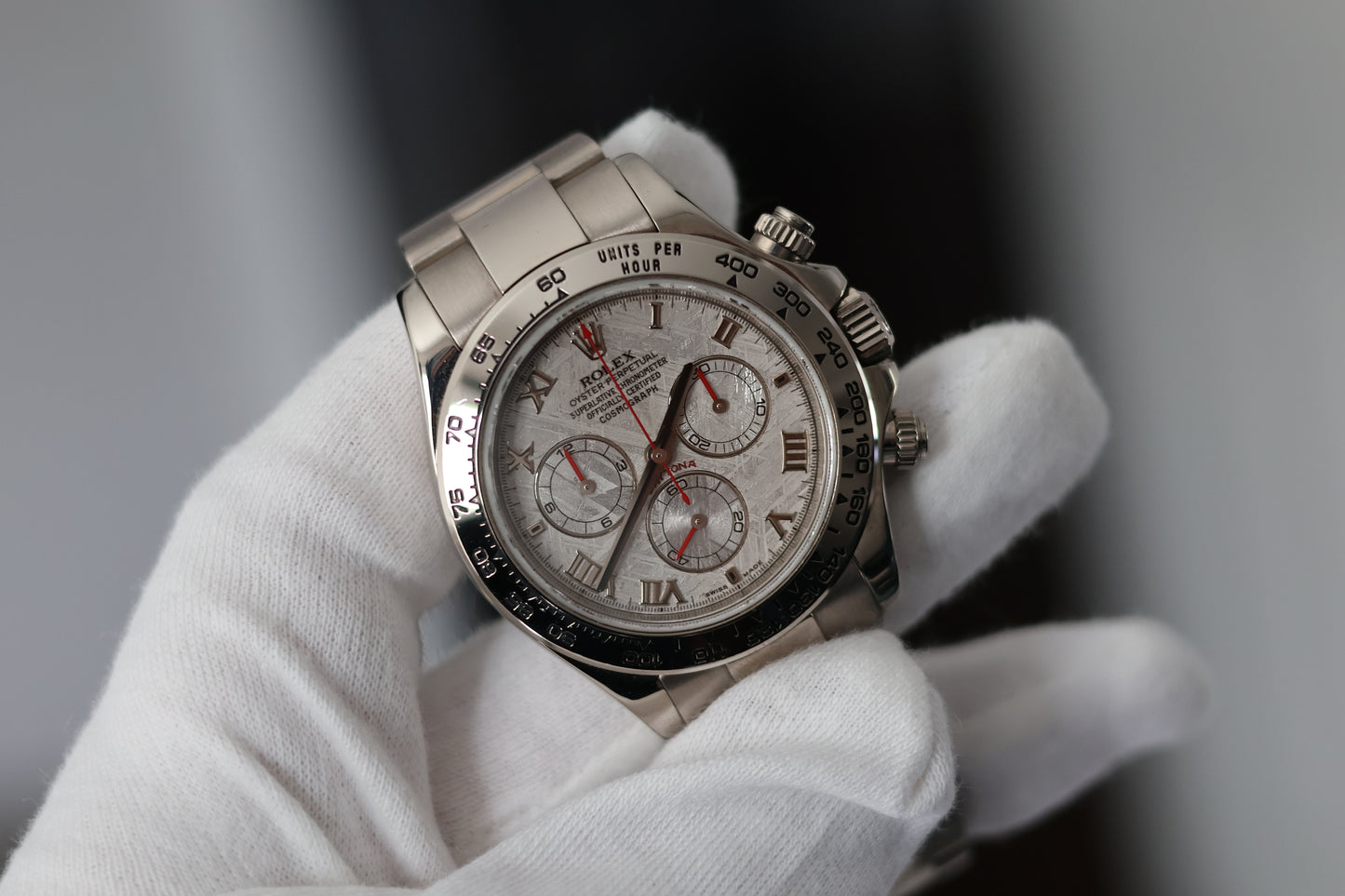 Rolex Daytona White Gold Meteorite Dial 116509