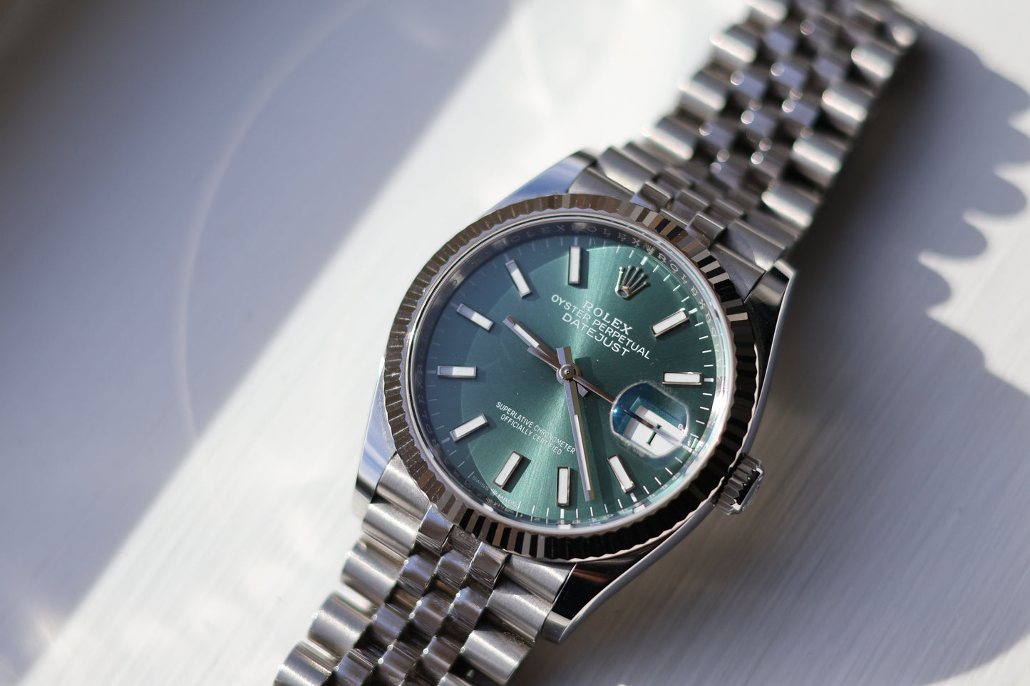 Rolex Datejust 36 Mint Green 126234