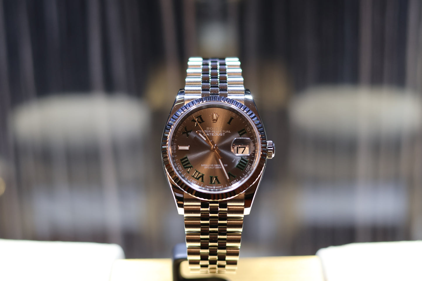 Rolex Datejust 36 Wimbeldon Jubilee Fluted 126234