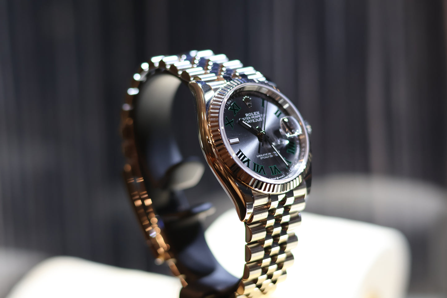 Rolex Datejust 36 Wimbeldon Jubilee Fluted 126234