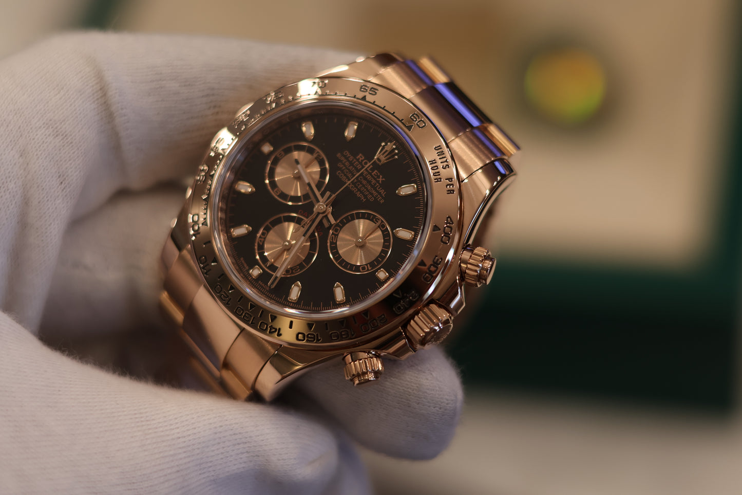 Rolex Daytona Rose Gold Black dial 116505