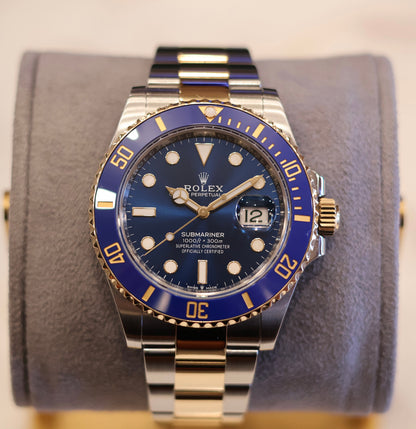 Rolex Submariner Date 41 Two-Tone Blue Dial 126613LB
