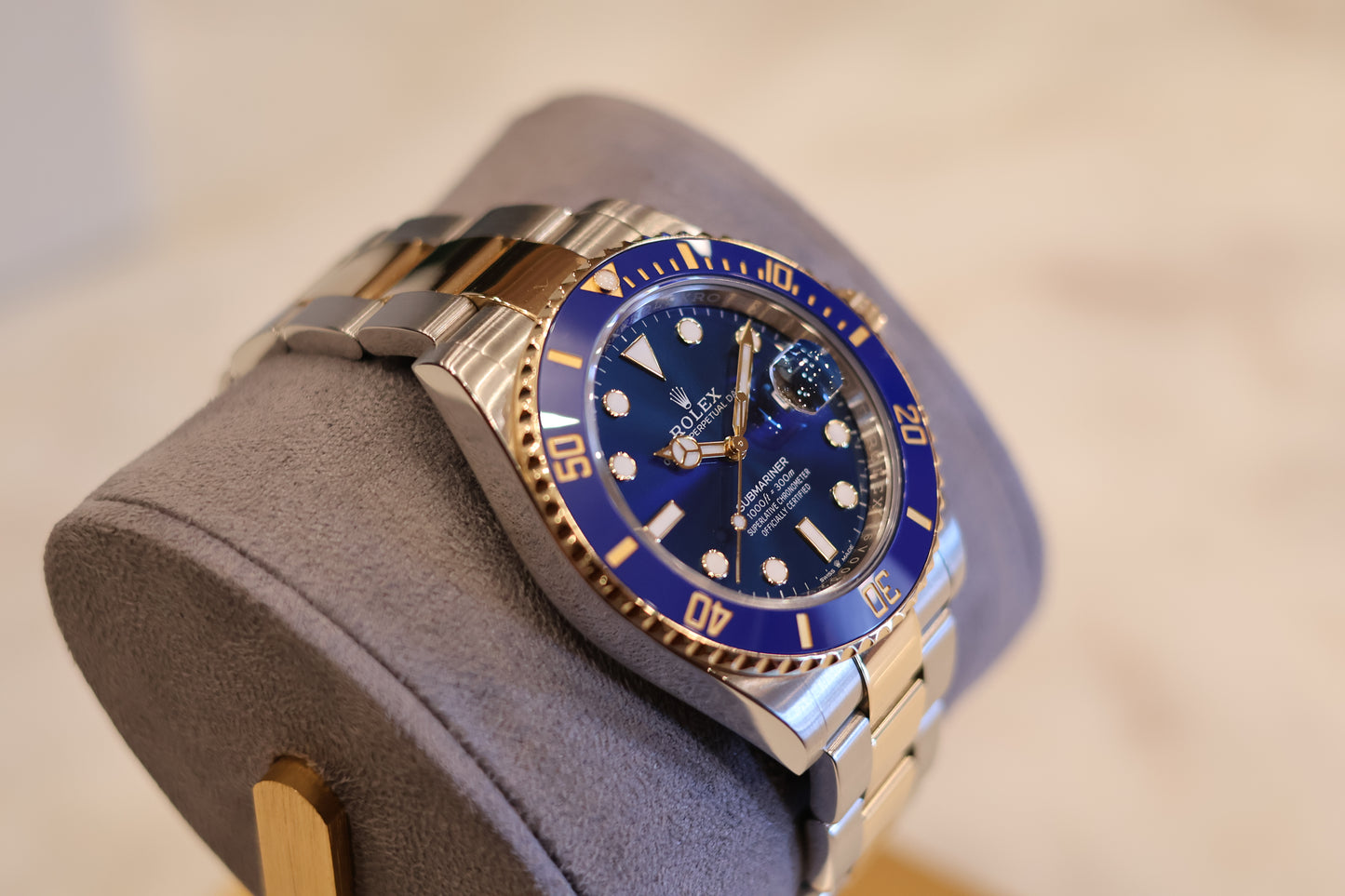 Rolex Submariner Date 41 Two-Tone Blue Dial 126613LB