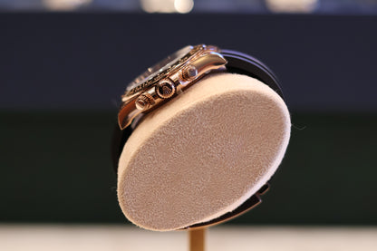 Rolex Daytona Oysterflex Rose Gold Sundust dial 126515LN - Unworn