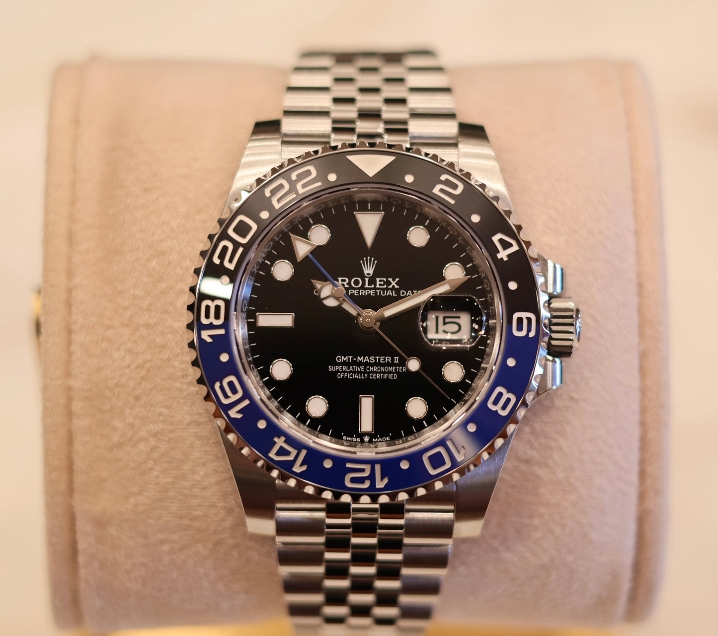 Rolex GMT Master II "Batman" Jubilee 126710BLNR - Unworn