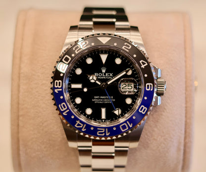 Rolex GMT Master II "Batman" Oyster 126710BLNR - Unworn