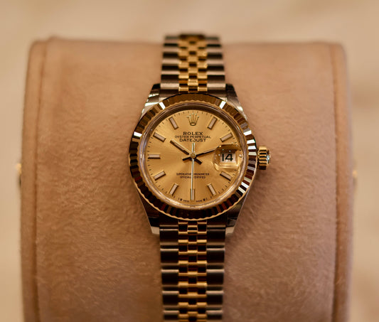 Rolex Ladies Datejust 28 Champagne Dial Jubilee bracelet - Unworn