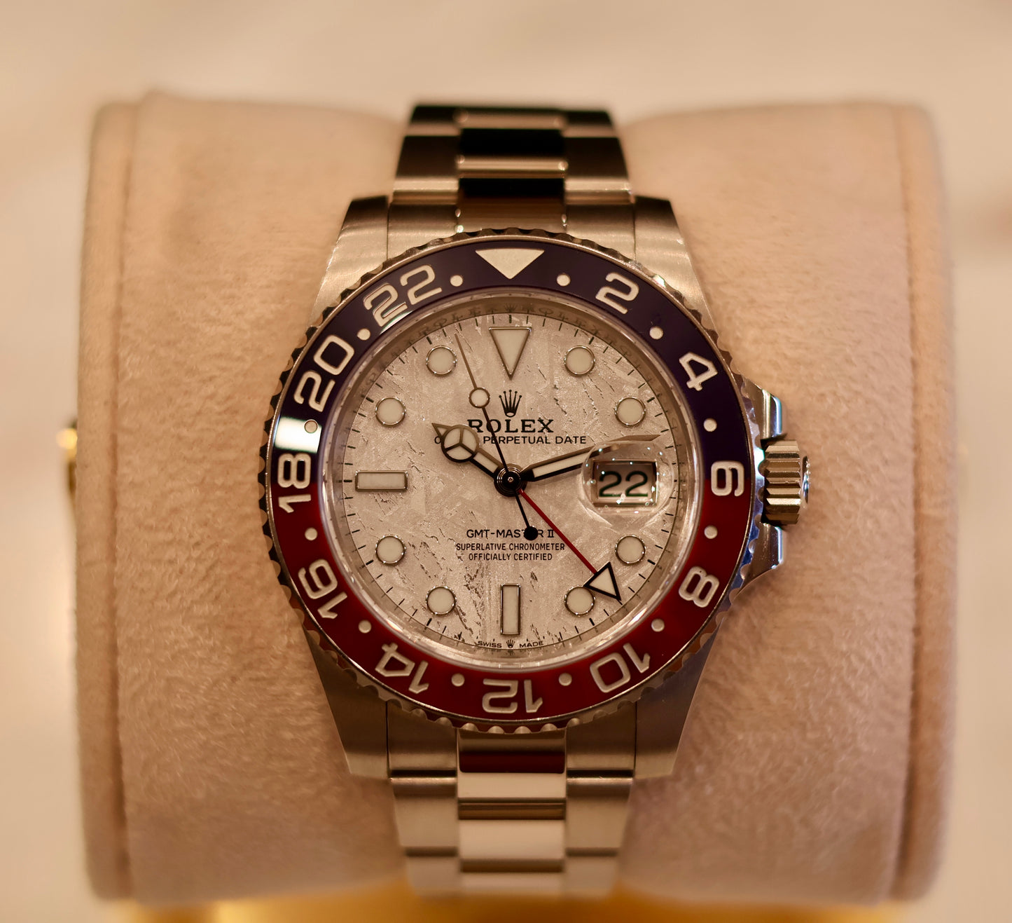 Rolex GMT Master II Meteorite Dial 126719BLRO