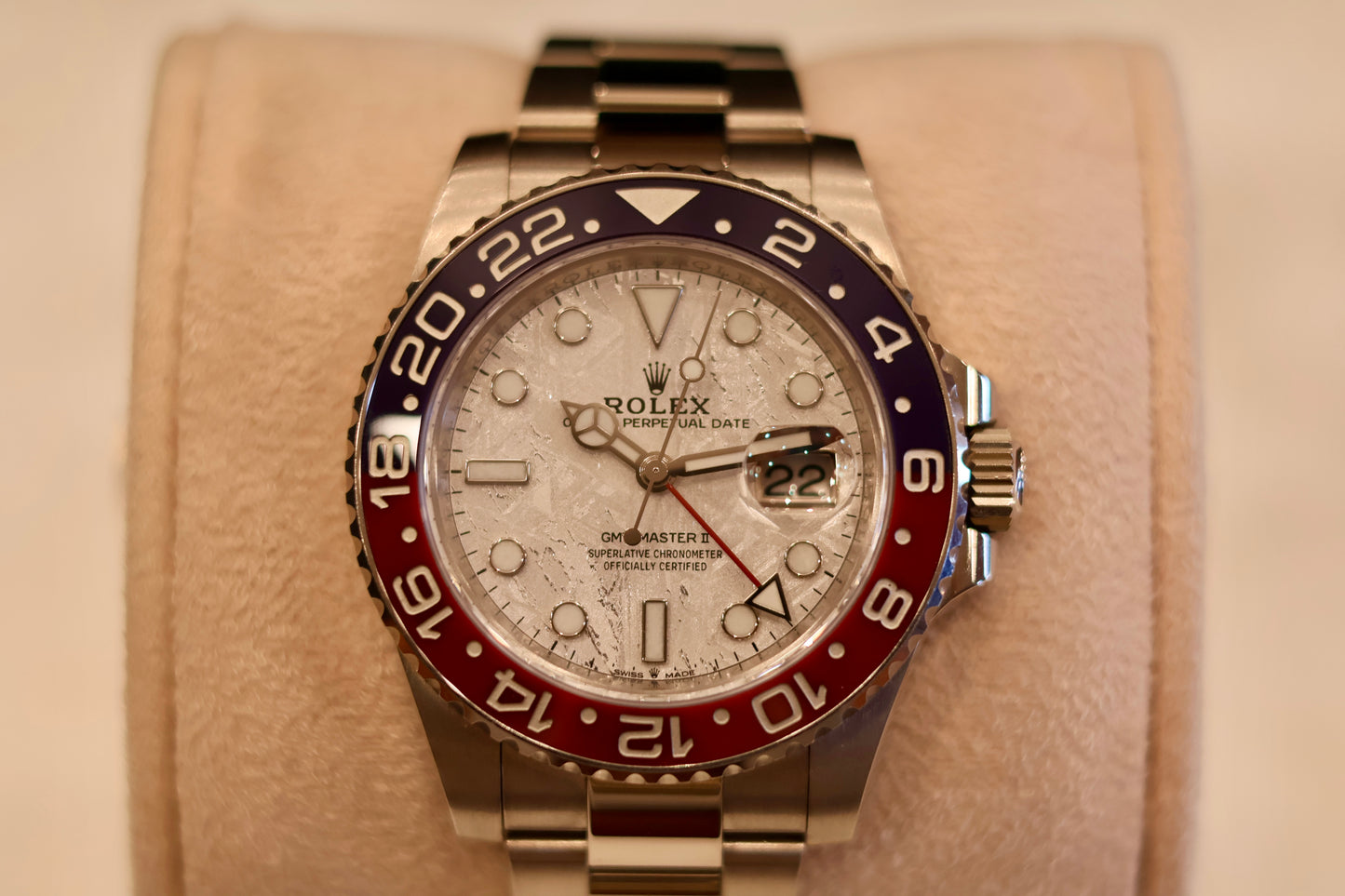 Rolex GMT Master II Meteorite Dial 126719BLRO