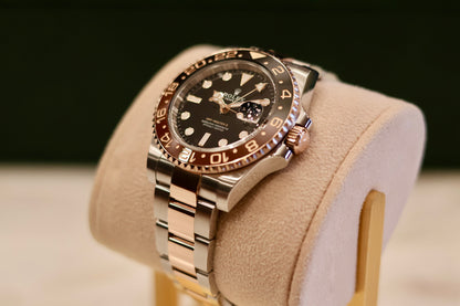 Rolex GMT Master II "Rootbeer" Two Tone Rose gold 126711CHNR