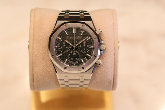 Audemars Piguet Royal Oak Chronograph Green Dial 50th Anniversary