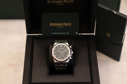 Audemars Piguet Royal Oak Chronograph Green Dial 50th Anniversary