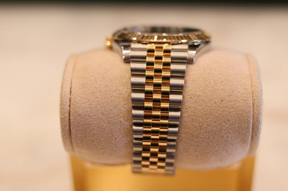Rolex Datejust 41 Wimbeldon Two Tone Yellow Gold 126333