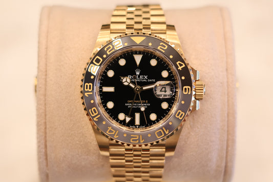 Rolex GMT Master II Yellow Gold Jubilee 126718GRNR