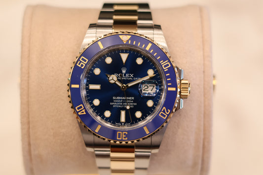 Rolex Submariner Date 41 Two-Tone Blue Dial 126613LB