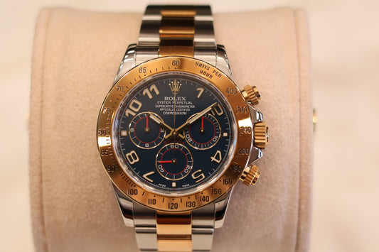 Rolex Daytona Two Tone Blue Racing dial 116503