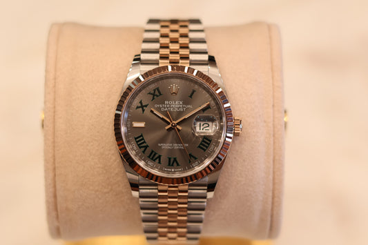 Rolex Datejust 36 Wimbeldon Dial Jubilee bracelet 126231