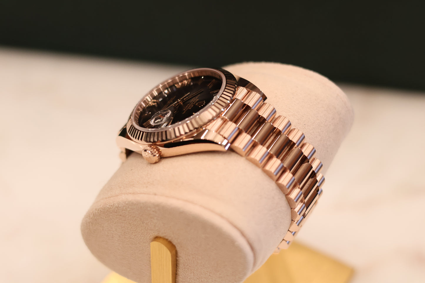 Rolex Day - Date 40 Rose Gold Ombre dial Unworn 228235