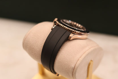 Rolex Yacht Master 40 Rose Gold Oysterflex 126655