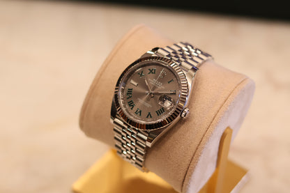 Rolex Datejust 41 Fluted Bezel Jubilee Wimbeldon 126334