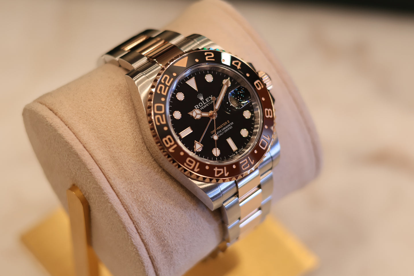 Rolex GMT Master II Rootbeer Unworn 126711CHNR