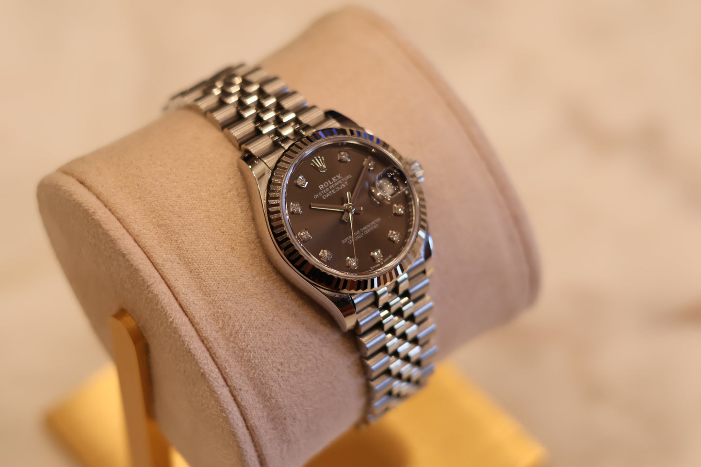 Rolex Datejust 31 Grey Diamond Dial Jubilee 278274