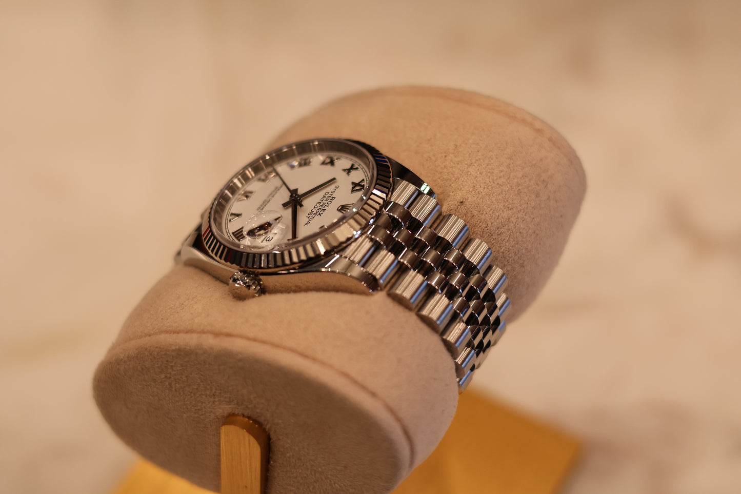 Rolex Datejust 36 Jubilee Bracelet 126234 White Roman Dial